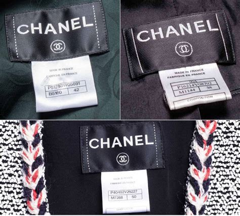 chanel jacket model 20809|chanel jacket markings.